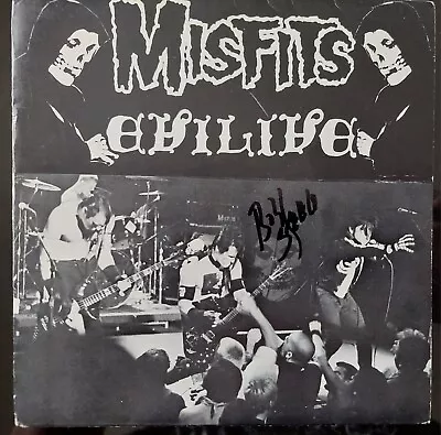 Misfits Evilive 7  Fiend Club Signed By Bobby Steele • $3000