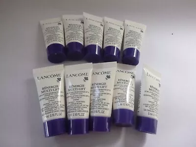 10 Lancome Renergie Multi Lift  Face & Neck Cream Premium Skin Care Samples • £22.50