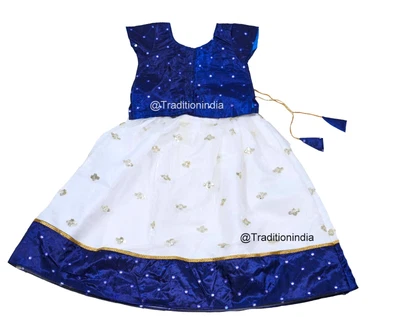 $47.23 • Buy Ethnic Girls Lehenga Choli, Baby Girls Lehenga Choli, Readymade Outfits For Kids