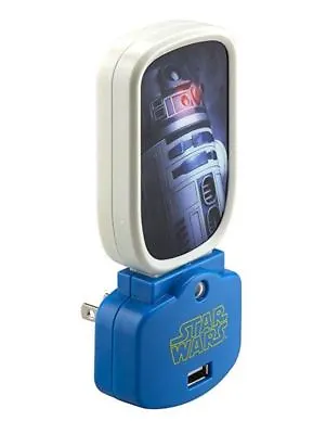 Star Wars R2D2 Glowlight Night Light & USB Charger • $9.99