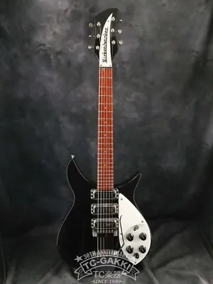 Rickenbacker 325V63 Jetglo Made In USA 1992 Semi Hollow Body Electric Guitar • $2828