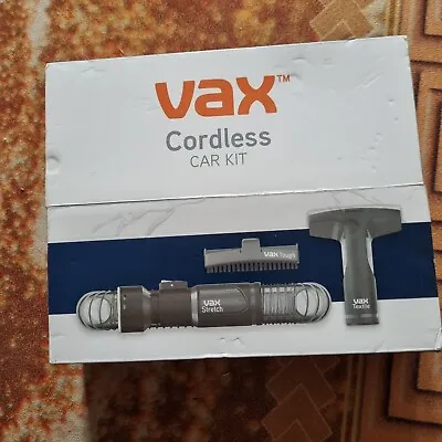 Vax Cordless Car Kit Grey Textile Tool Stretch Hose Tough Dirt Tool • £17.99