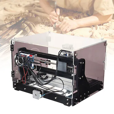 Mini CNC 3018-SE V2 Router Machine Engraver With Transparent Enclosure + Spindle • $228