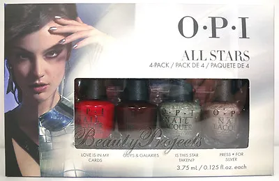 OPI All Stars Mini Nail Lacquers Polish 4pc Set .125oz NEW Fast Shipping! • $10