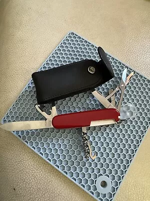 Victorinox Explorer Red Swiss Army Knife W/ Magnifying Glass  • $75