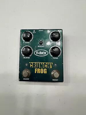 T-Rex Engineering Crunchy Frog Overdrive Boost Booster Rare Guitar Effect Pedal • $95