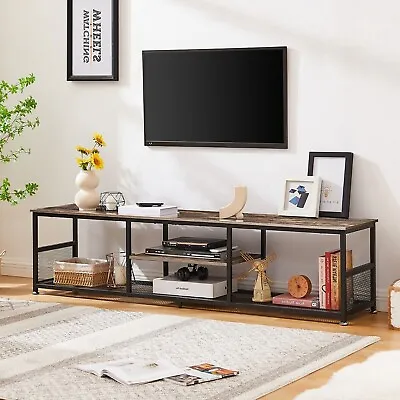 TV Stand Entertainment Media Center For 55/70/85  TV Wood  Storage Console Table • $69.99