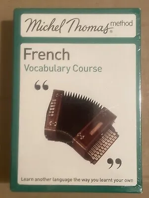 Michel Thomas Method: French Vocabulary Course (Michel Thomas Series) NEW SEALED • $31.07