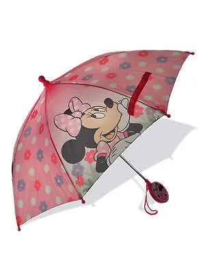 Disney Minnie Mouse Girls' Umbrella - Pink One Size • $15.94