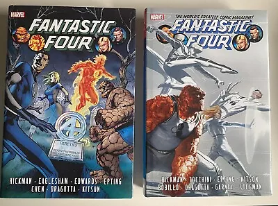 Fantastic Four Omnibus 1-2 Jonathan Hickman Marvel Comics Omnibus Hardcover • £95