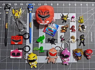 Mighty Morphin Power Rangers Collectibles And Micro Morphers Huge Lot! • $35