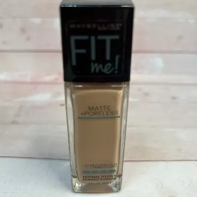 Maybelline Fit Me Matte + Poreless  Liquid Foundation #130 BUFF BEIGE • $8