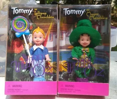 Barbie Wizard Of OZ Tommy As Lollipop & Mayor Munchkin Lot New In Box  • $14.90