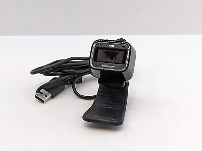 Microsoft LifeCam HD-5000 720p HD Webcam Auto Focus USB Windows Skype (L2) • $7.99