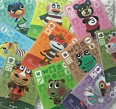 GENUINE Animal Crossing Amiibo Cards ~ Series 4 ~ #301-400 ~ Free Postage • $4.95