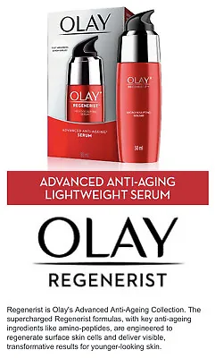 $25 • Buy Olay Regenerist Advanced Anti-Aging Micro-Sculpting Serum 50ml. Rrp $45