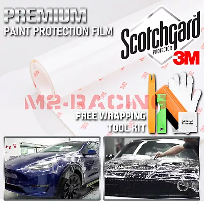 3M Scotchgard Hood Bumper Clear Paint Protection Bra Film Vinyl Wrap Decal 6  • $170.68