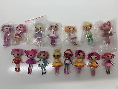 Lalaloopsy Mini Dolls  Lot Of 15 3  Tall Loose Figures Toys Mixed Collection • $50