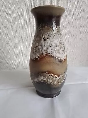 W Germany Lava Pottery Vase Retro • £22