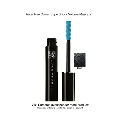 Avon SuperShock Mascara ~ Super Shock ~ Black~ Discontinued Great Gift • $14.28