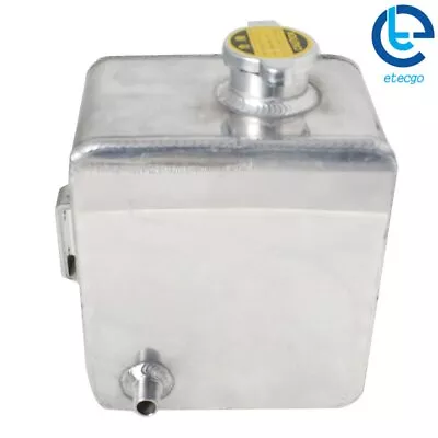 2.5L Aluminum Water Coolant Radiator Overflow Recovery Tank Universal Expansion • $26.50