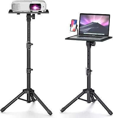 Projector Stand Tripod Adjustable Portable Laptop Tripod Stand With Gooseneck • £56