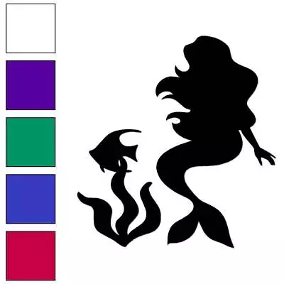 Mermaid Vinyl Decal Sticker Multiple Colors & Sizes #7042 • $3.22