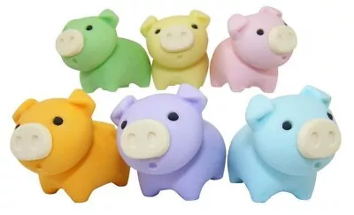 Novelty Japanese  Puzzle Eraser Rubbers - Farm Animal Erasers • £3