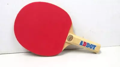 Vintage Butterfly Addoy Soft D-13 Table Tennis (Ping Pong) Paddle Red • $27.99
