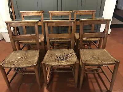Vintage Old School Chairs X6 Job Lot • £50