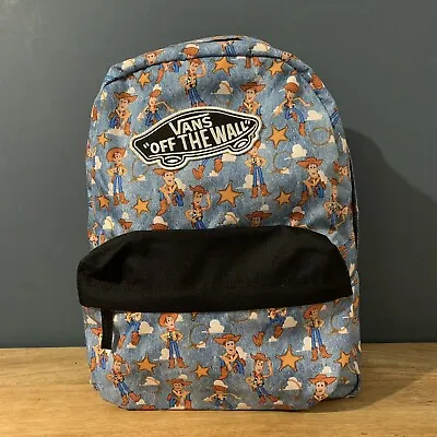 Vans Disney Collaboration Toy Story Woody Backpack Bag Pixar School VGC • £49.99