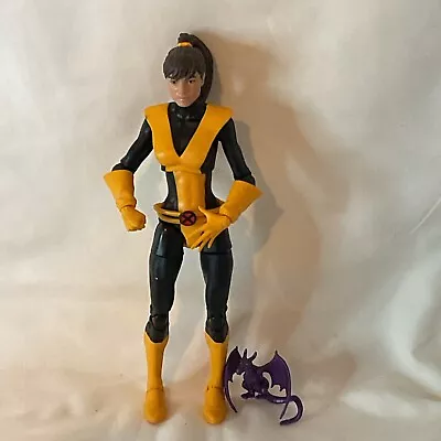 Hasbro Marvel Legends X-men Juggernaut Series Kitty Pryde W/ Lockheed Dragon Pet • $29.95