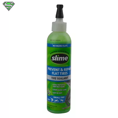 $29.99 • Buy Slime Tubeless Sealant Tyre Sealer & Repair 237ml | Prevent & Repair Flat Tyres