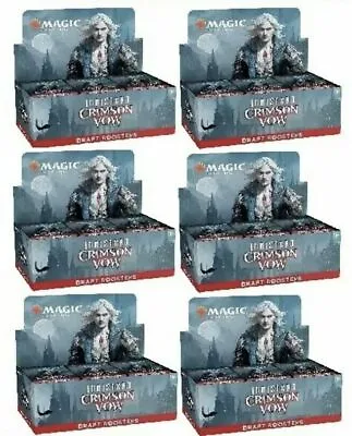 MTG Innistrad Crimson Vow Draft Booster 6 Box Case • $594.99