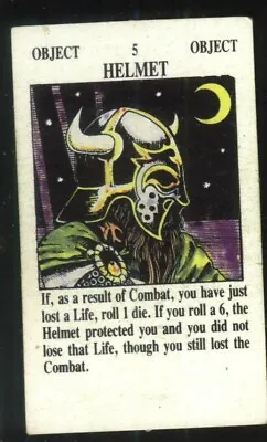 Helmet Purchase Card For Talisman 2nd Edition By Games Workshop • £2