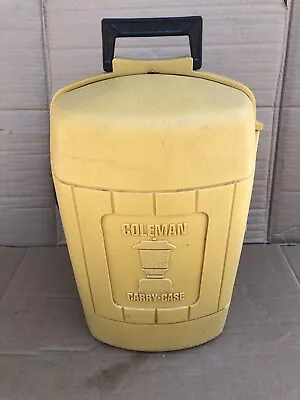 Vintage Coleman Yellow Lantern Carrying Case • $59.99