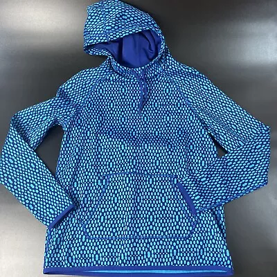 NIKE Therma-Fit Full Zip Hoodie Sweatshirt Royal Blue Thumb Holes Mens Medium • $19.99