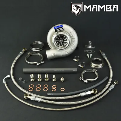 MAMBA GTX Turbo For Nissan RB20DET RB25DET 3  5200 GTX3076R .61 V-Band In & Out • $1139.05