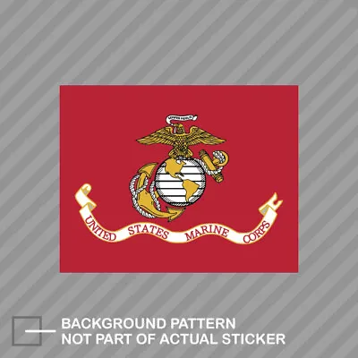 United States Marine Corps Flag Sticker Decal Vinyl Usmc Ega Marines • $4.96