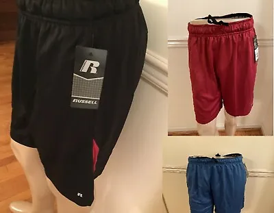 NWT Russell Men Shorts Core Short Performance Several Color Athletic Work Out • $18.99