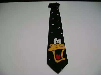 1 Specialty Tie DAFFY DUCKY Looney Tunes Mania Hand Made 100% Silk • $9.95