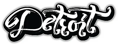 Detroit City Michigan USA State Slogan Car Bumper Sticker Decal  ''SIZES'' • $3.75