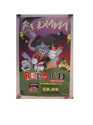 Redman Poster  Red Gone Wild Mint • $29.99