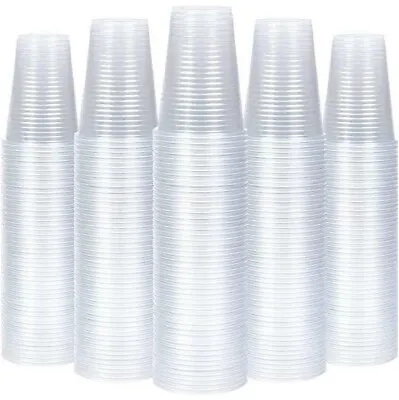 50pk Disposable Plastic Cups 7oz • £1.50