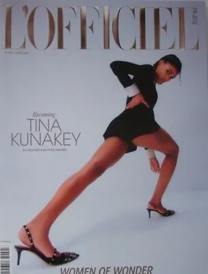 Tina Kunakey Katy Perry Laura Harrier L'Officiel Paris July 2021 • £22.94