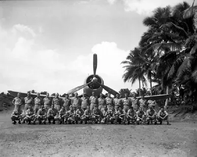  U.S. Marine Corps Fighting Squadron VMF-214  Black Sheep  8x10 WWII Photo 830 • $7.43