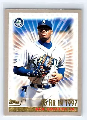 2000 Topps Magic Moments 50 HR In '97 #475 Ken Griffey Jr. Seattle Mariners • $2.75