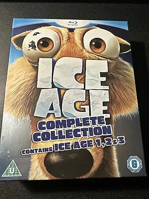 Ice Age 1-3 Collection (Box Set) (Blu-ray 2009) 6 Disc Set With Digital Copies • £6.95