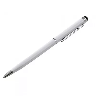 Touch Screen Ballpoint Stylus Pen Iphone Ipad Samsung Tabs Android Phone White • £3.49