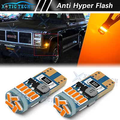 Canbus LED Side Marker Light Bulbs 168 For GMC Jimmy C1500 C2500 K1500 Suburban • $9.38